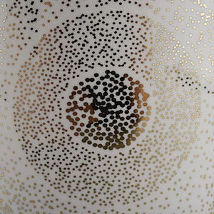 Isolation of electroplating custom ceramic candle vessels
