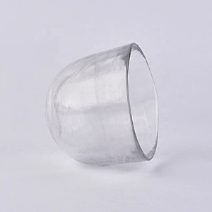 Empty Tealight glass candle holders for home decor