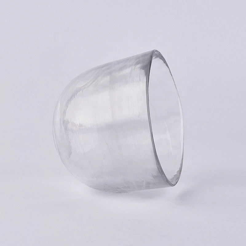 Empty Tealight glass candle holders for home decor