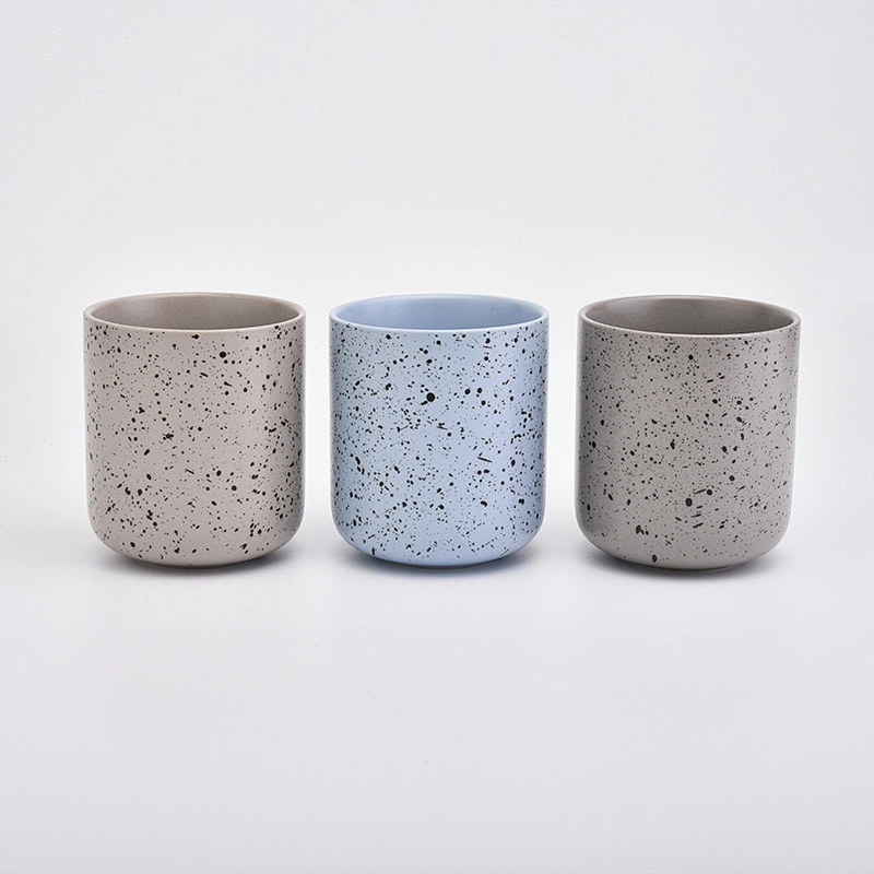 Home Wedding Decoration Candle Jar Ceramic