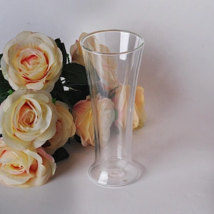 Hand Made no handle high juice Double Wall Glasses Cup
