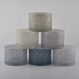 10oz 20oz luxury handmade glass candle jar in bulk