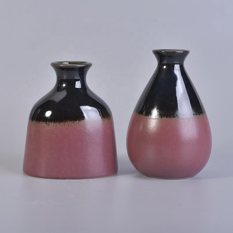 China oil essential reed diffuser ceramic bottles for home decor