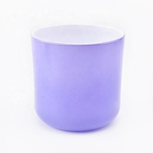 10oz 20oz New design purple Luxury candle glass holders