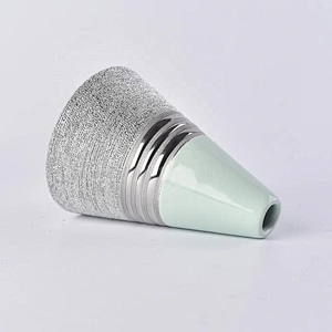 200ml Home decoration Triangle aroma luxury reed diffuser ceramic bottle