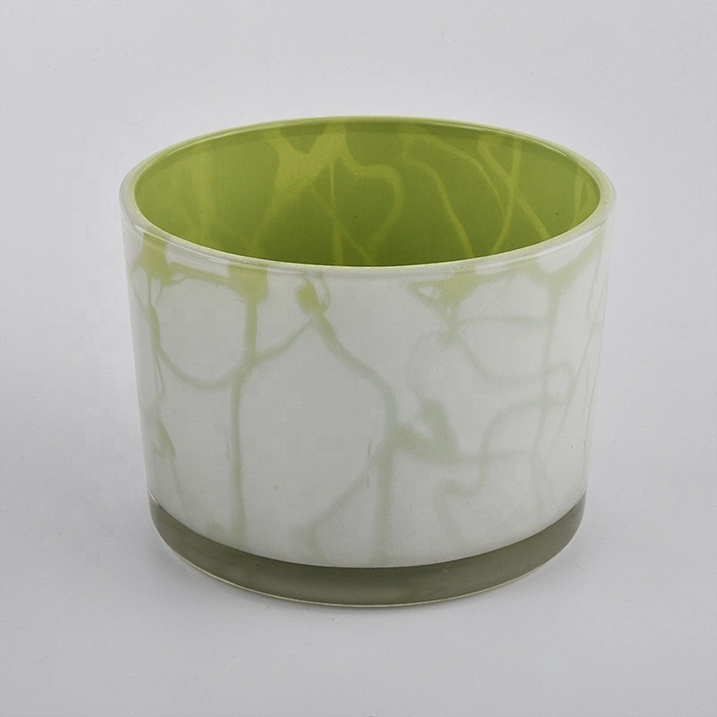 luxury fashionable glass candle holder