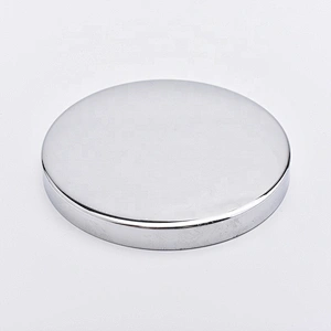 Wholesales customized round silver golden metal lid cover for candle holder