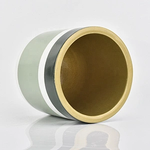 Sunny 8oz 12oz ceramic tealight candle jar wholesale