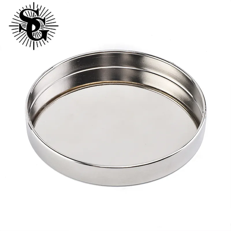 Sunny 89X10mm durable  pretty silver wood lid from China accept custom made