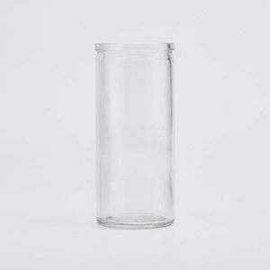 Wholesale 7 day glass cup religious candle jar