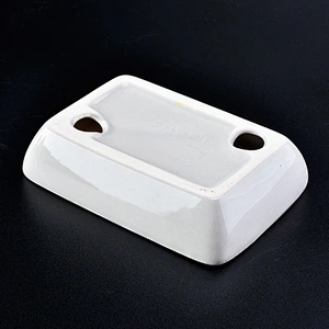 glazing ceramic glass bath accessories sets ceramic facial soap dish