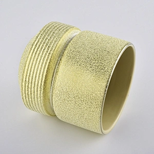 luxury modern ceramic candle jar