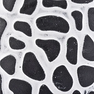 7oz engraving black cement candle holders for home decor soy wax candle containers