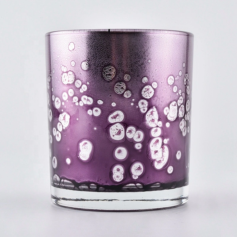 small votive candle glass jar