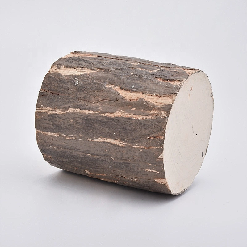 400ml Customized antique cement Candle holders bulk