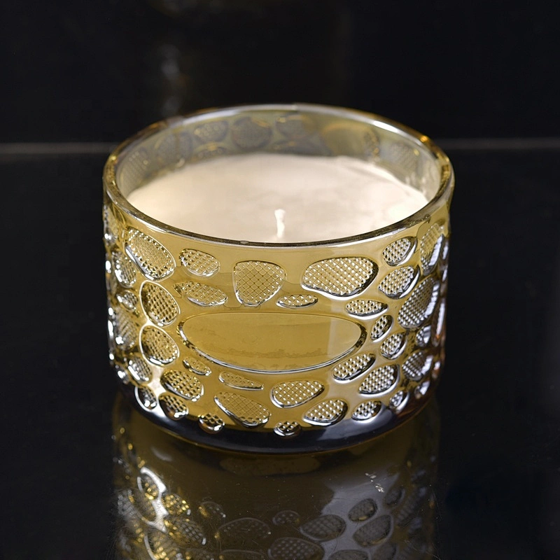 Sunny Patent design tea light scented glass candle holder