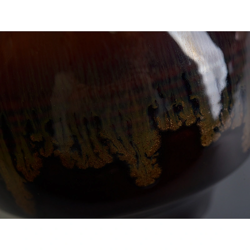 Manufacturer brown luxury ceramic holder for candle making