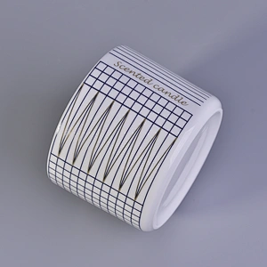 Sunny design custom white candle ceramic holders home decor