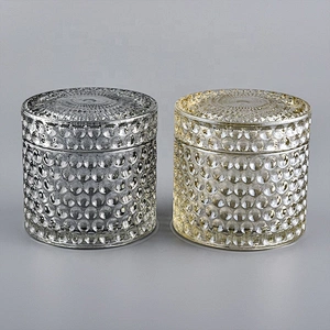 hot sales small luxury glass candle holder