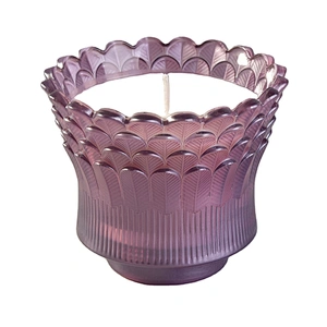 10oz 12oz 16oz New design luxury empty glass candle jars in bulk