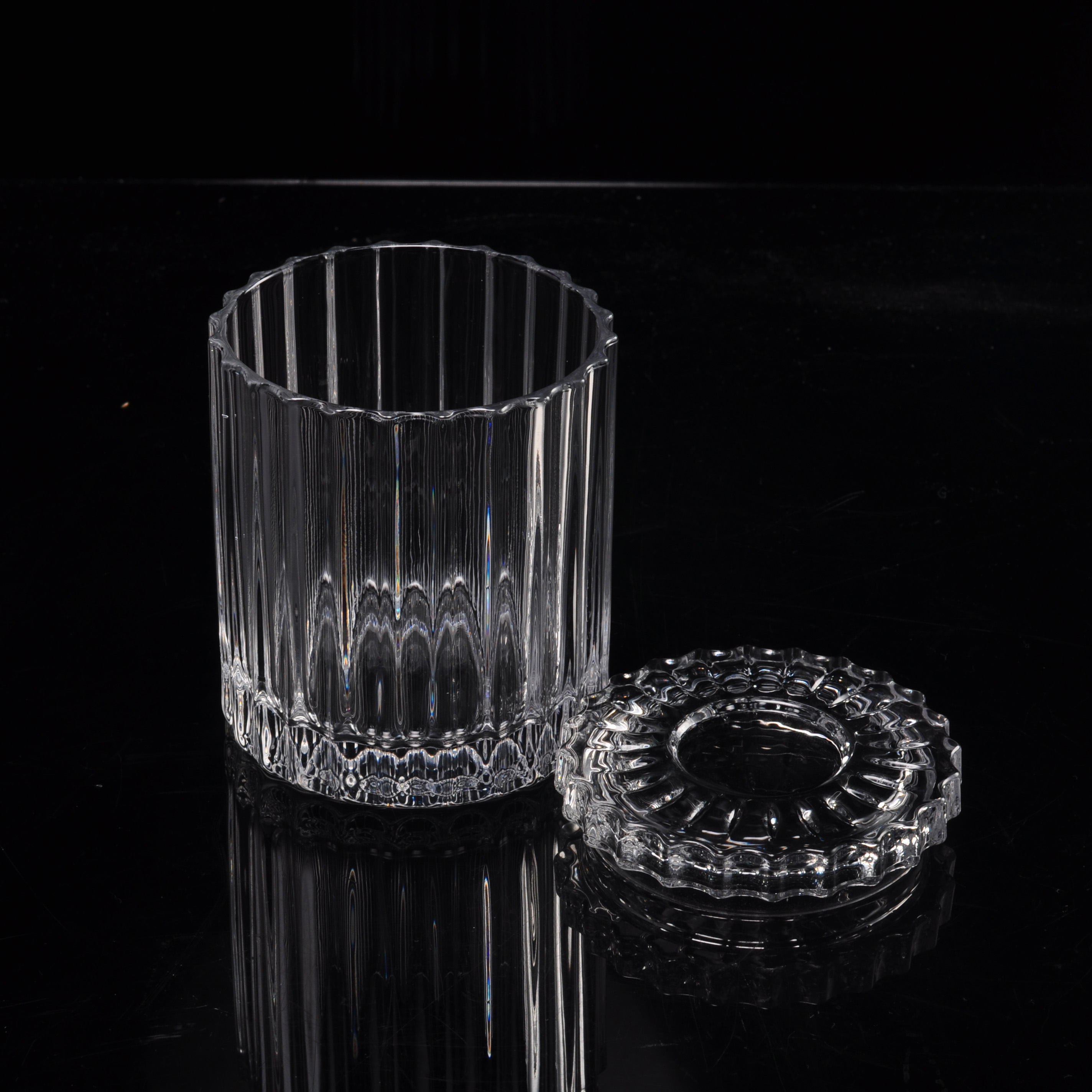 glass candle jar with lidglass candle jar with lid