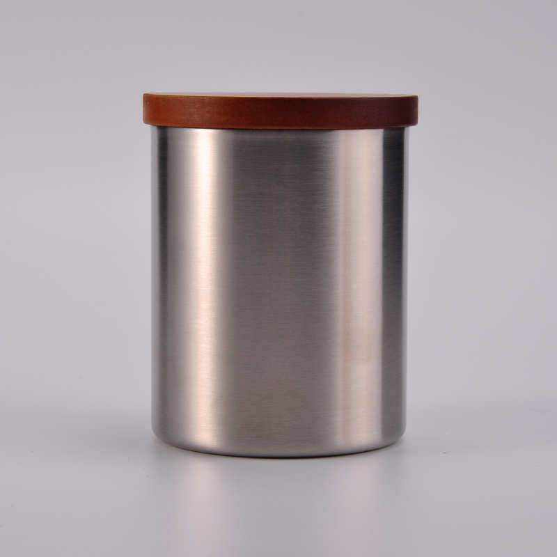 metal stainless steel candle holder