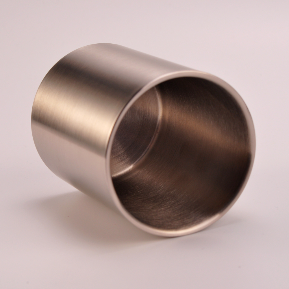 metal stainless steel candle holder