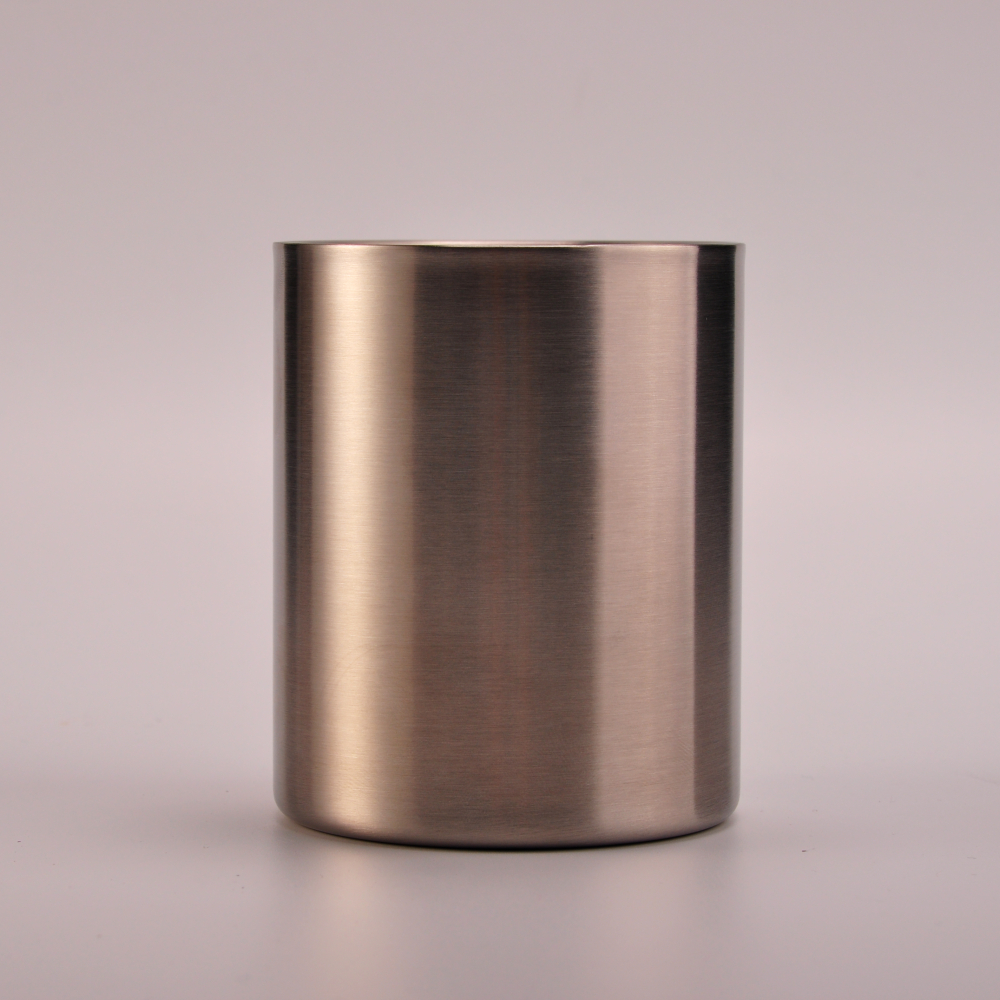 metal stainless steel candle holder