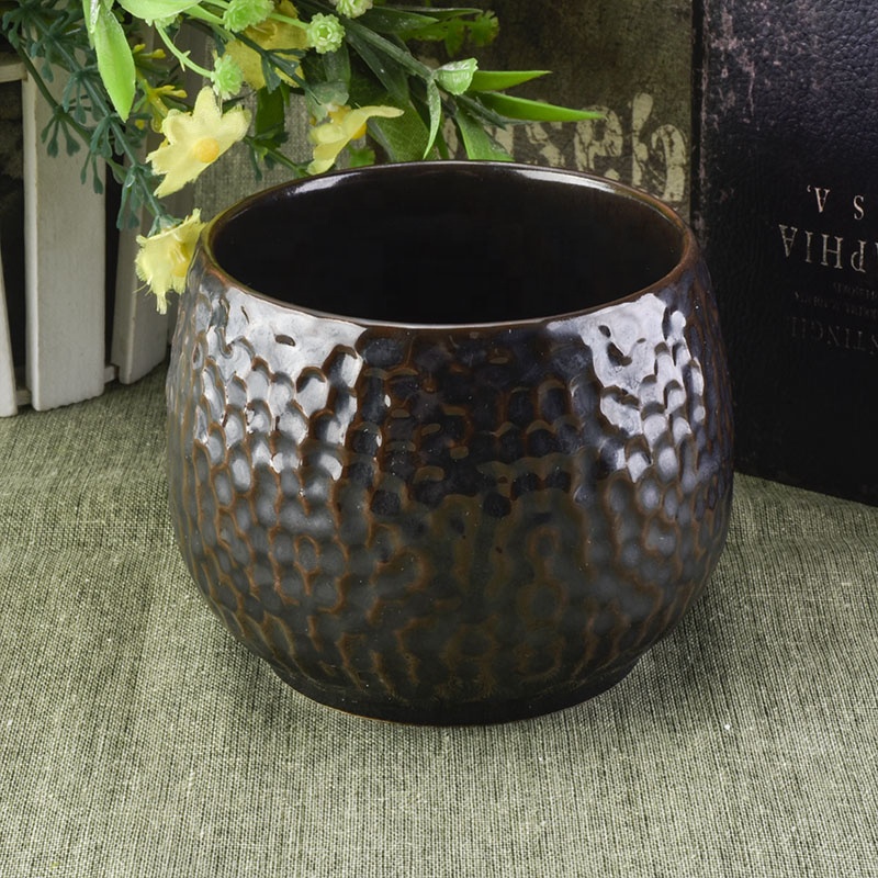 Custom 10oz Black Candle Containers