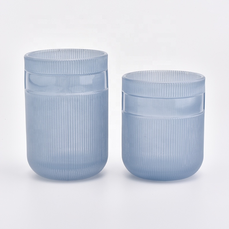 Popular Cylinder Glass Candle Holders For Home Decoration