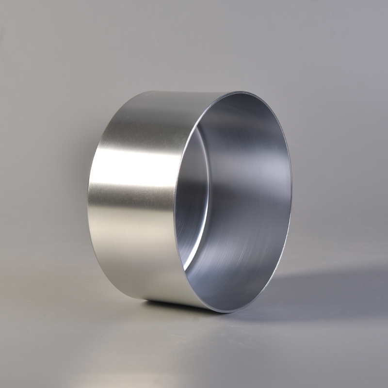 400ml Silver Aluminum Metal Candle Jar Wholesale