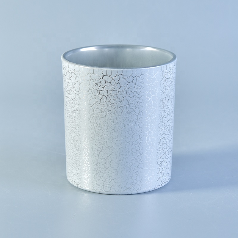 Christmas 8OZ White Candle Glass Jar