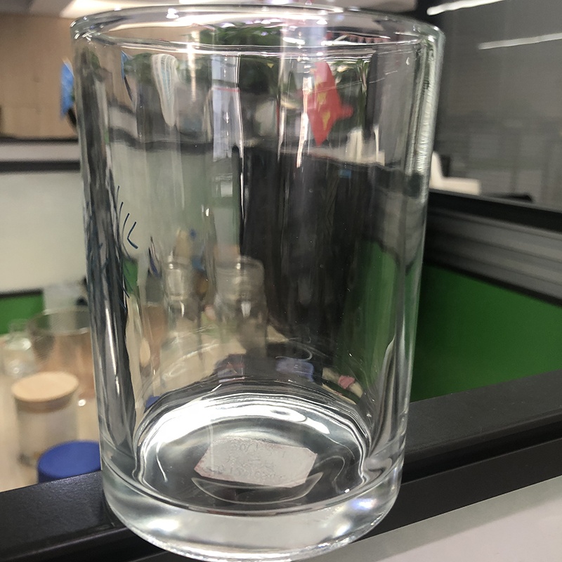 Clear Blank Glass Candle Jars 350ml