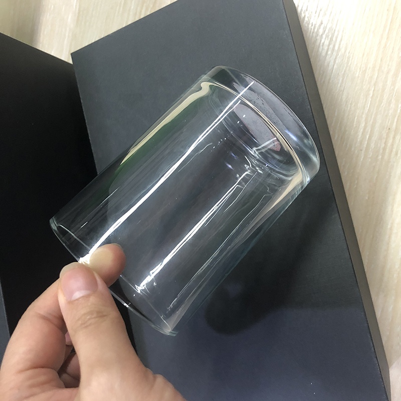 Clear Blank Glass Candle Jars 350ml