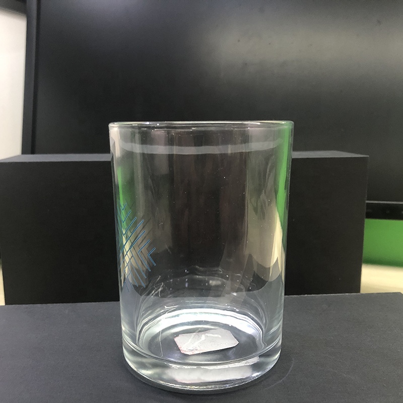 Clear Blank Glass Candle Jars 350ml