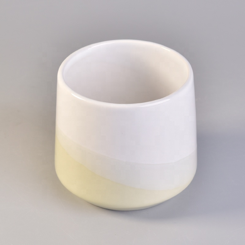 Small MOQ Christmas Ceramic Candle Jars Wholesale