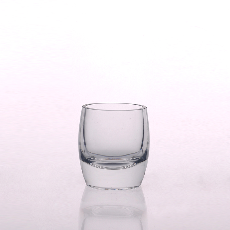 Clear Glass Candle Jars
