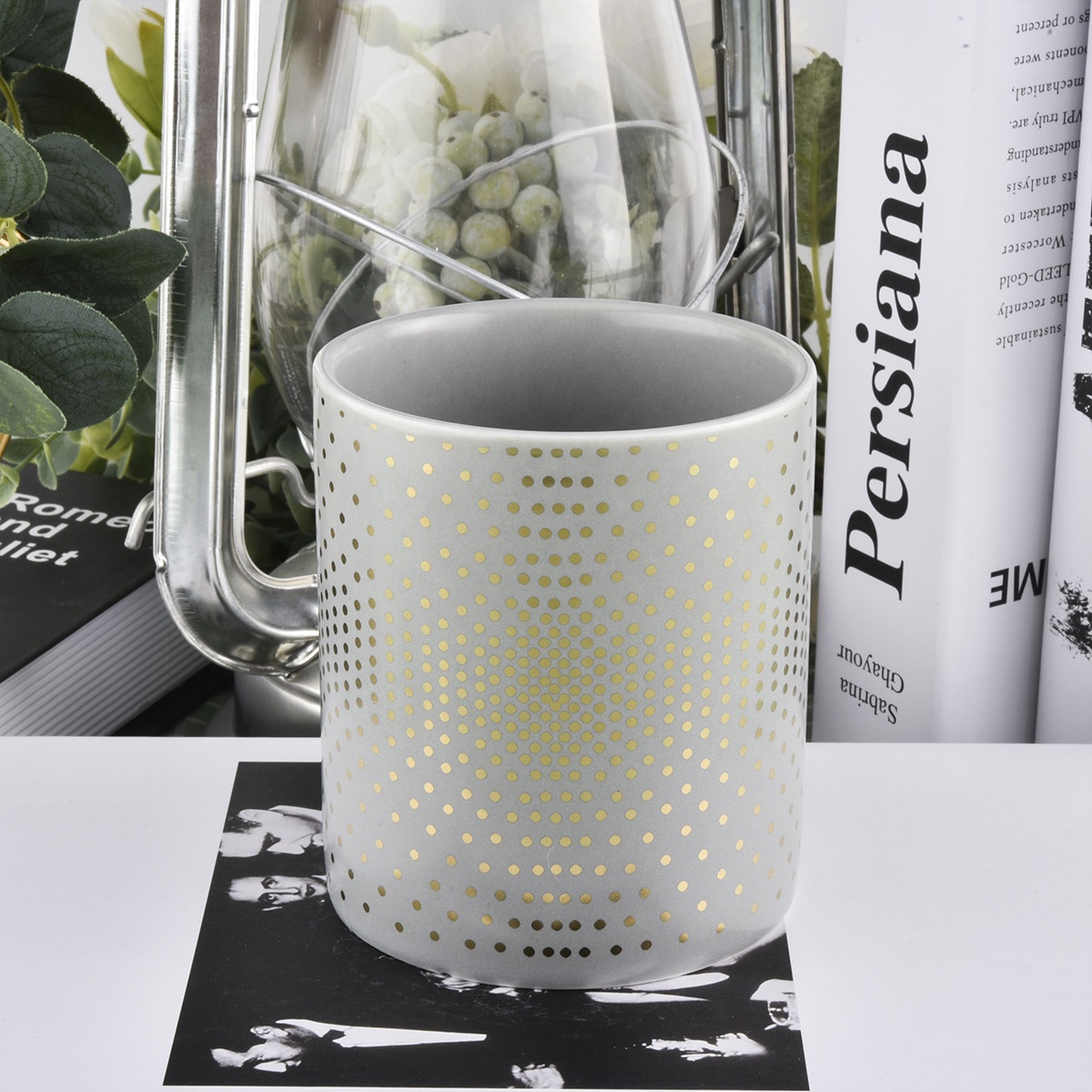 Luxury Cylinder Ceramic Jar Candle 10oz Wholesale