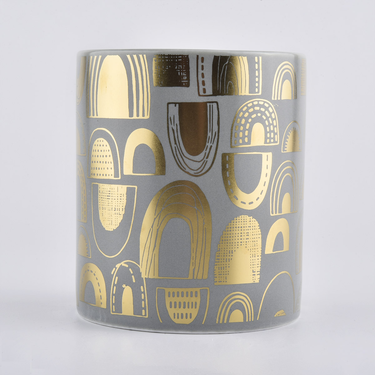 Matte Ceramic Candle Jars