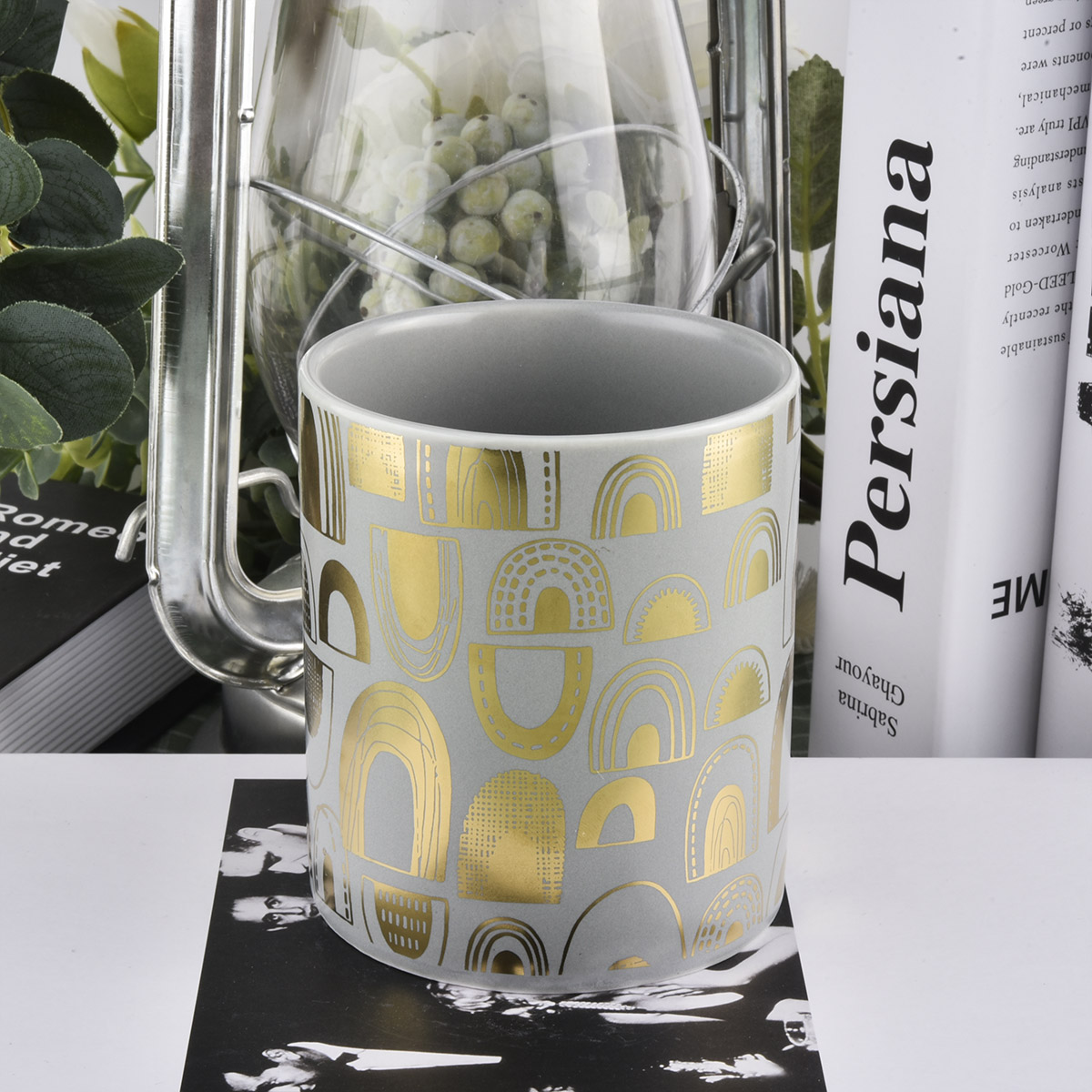 Matte Ceramic Candle Jars