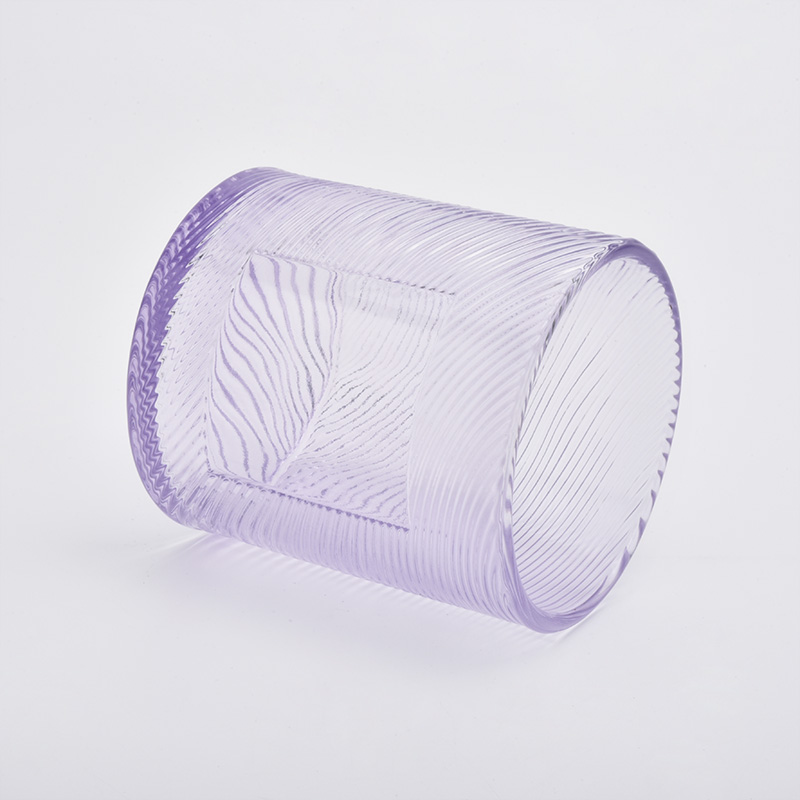 Luxury Glass Candle Jar With Lid