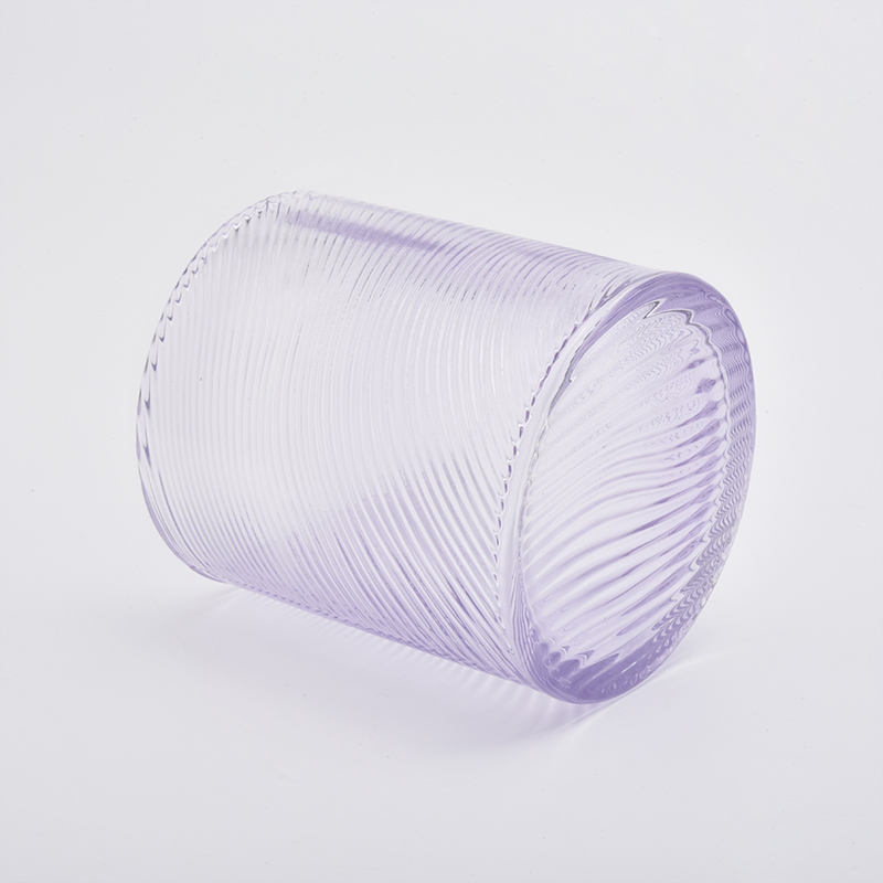 Luxury Glass Candle Jar With Lid