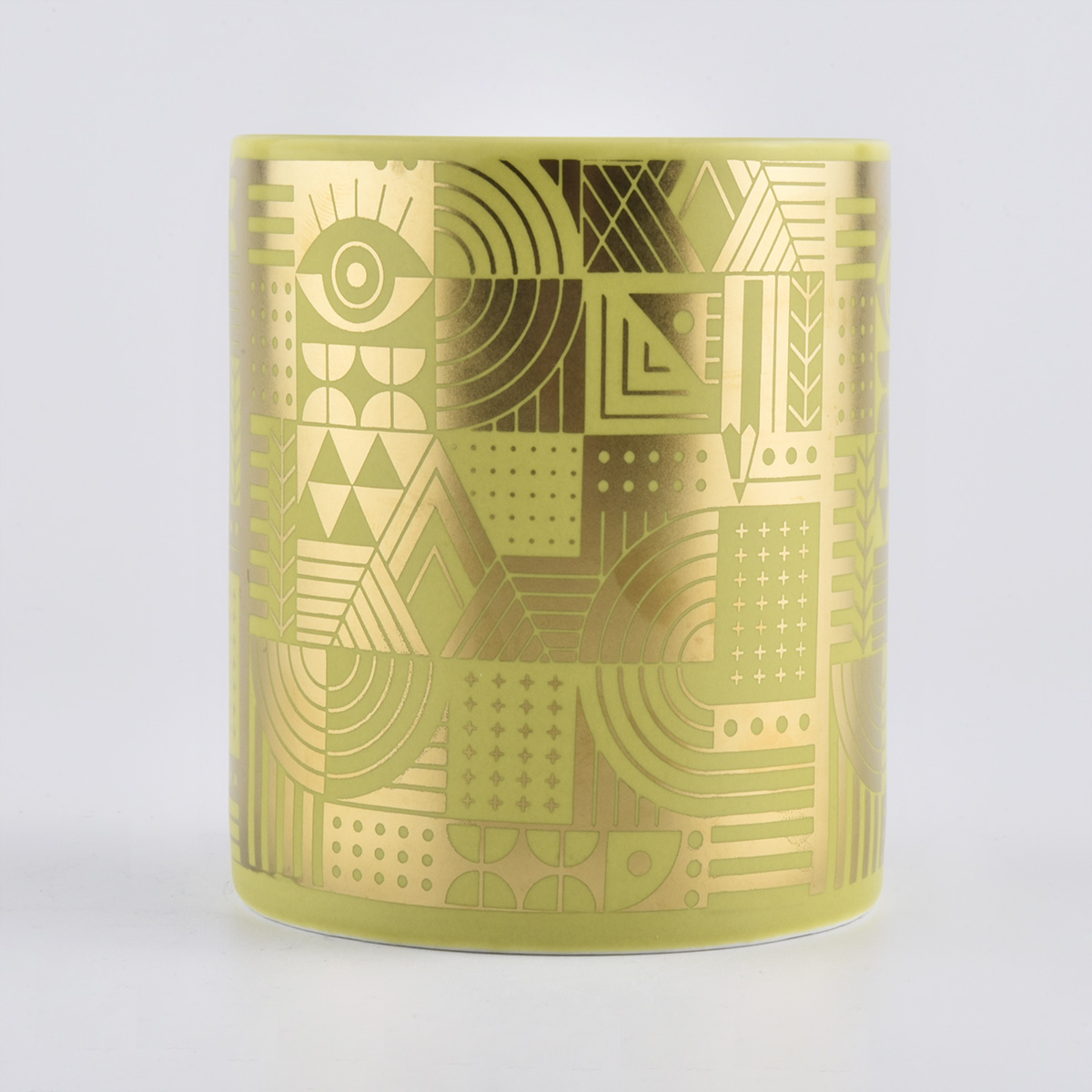 ceramic candle jar