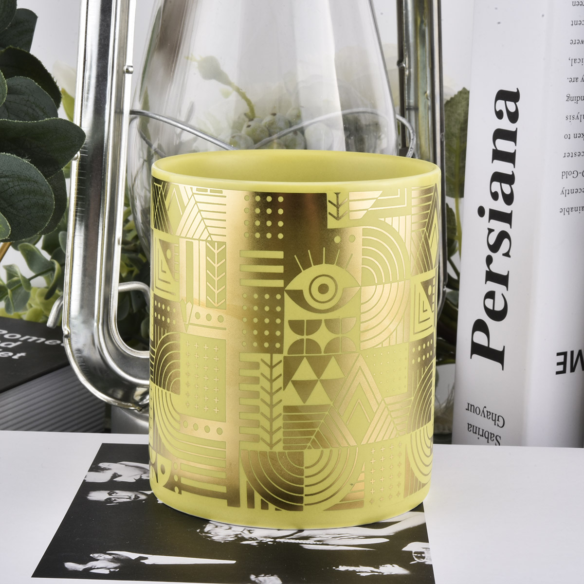 ceramic candle jar
