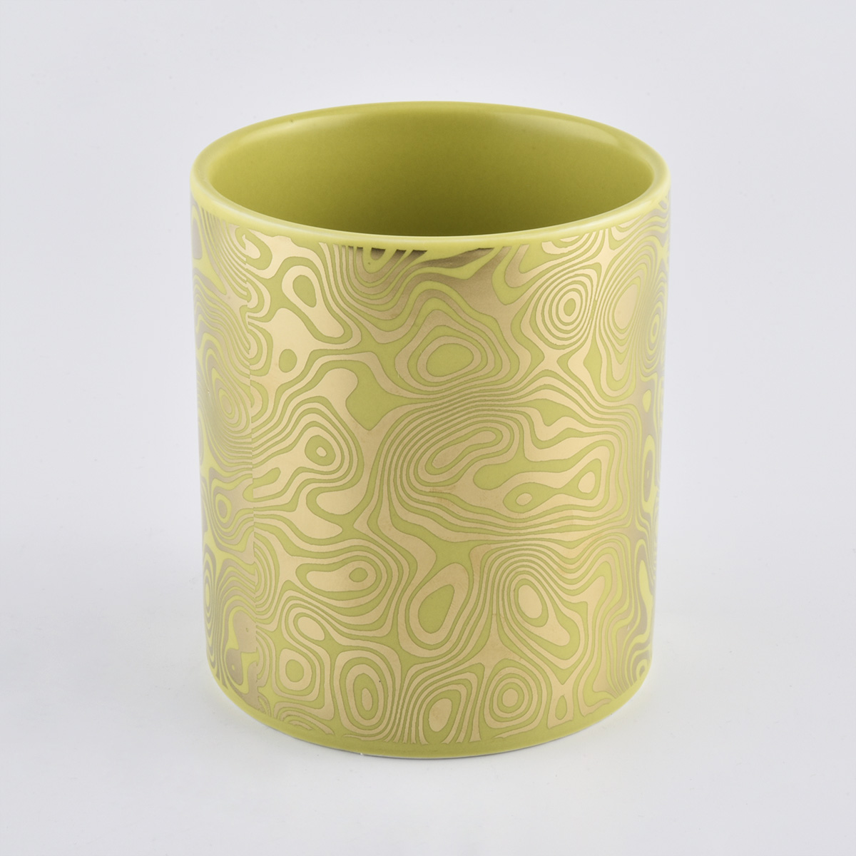 Hot Sale Custom Printing on 10oz Ceramic Candle Jar