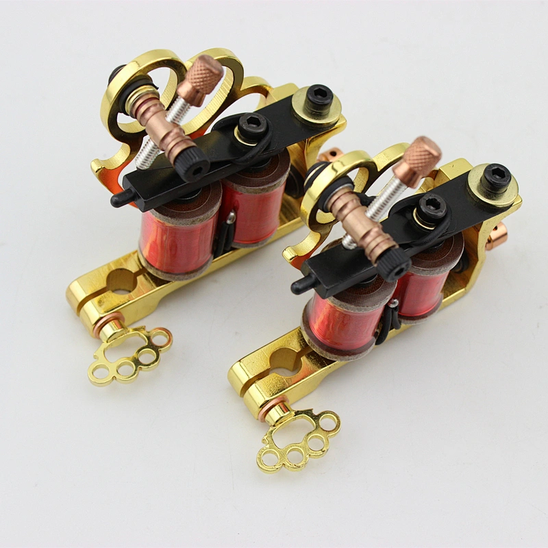 DE-01 Custom Iron Fist Pro Tattoo Machine Liner and Shader Tattooing