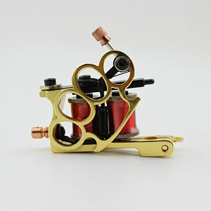 DE-01 Custom Iron Fist Pro Tattoo Machine Liner and Shader Tattooing