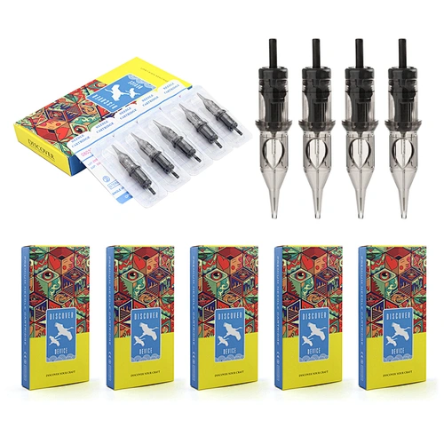Tattoo Needle Cartridge Kit 0.35mm Round Liners Mixed 50pcs OEM/ODM