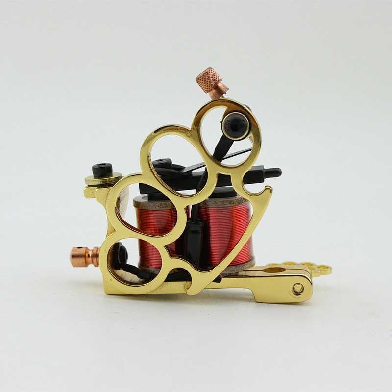 DE-01 Custom Iron Fist Pro Tattoo Machine Liner and Shader Tattooing