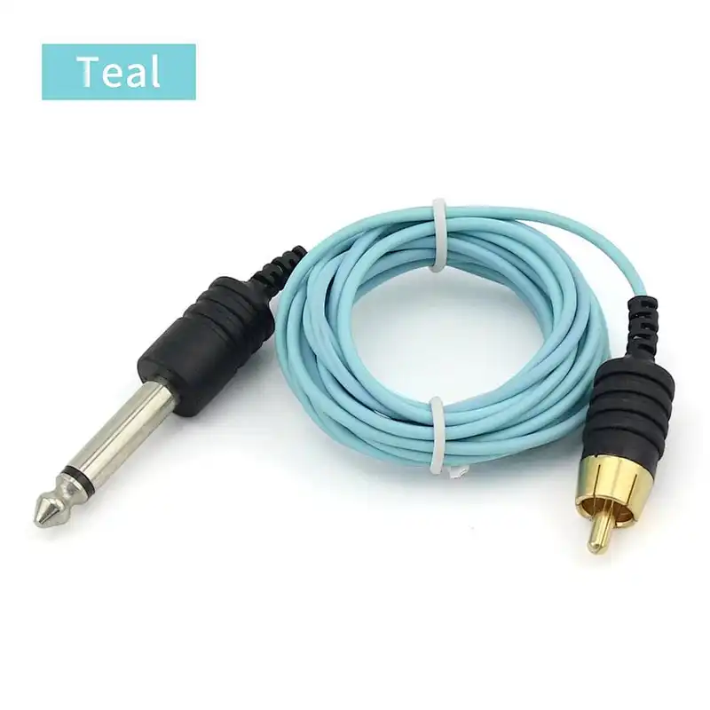 Ultra Slim High Duty Tattoo RCA Cord for Tattoo Artists